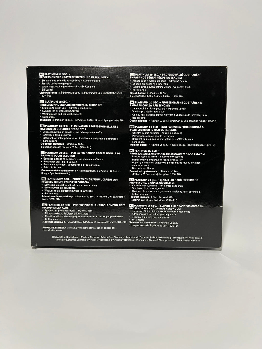 PLATINUM 20 SEC