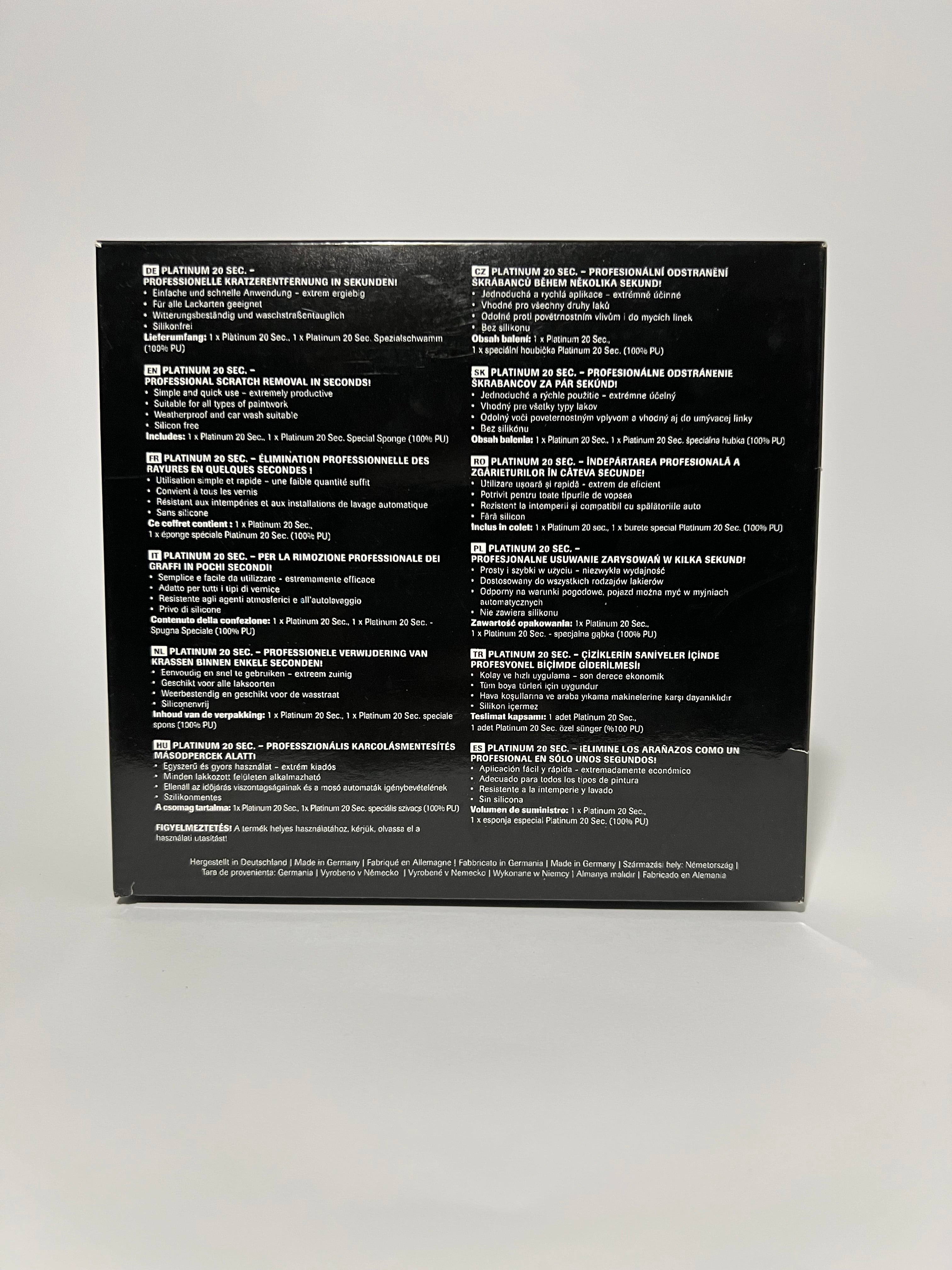 PLATINUM 20 SEC