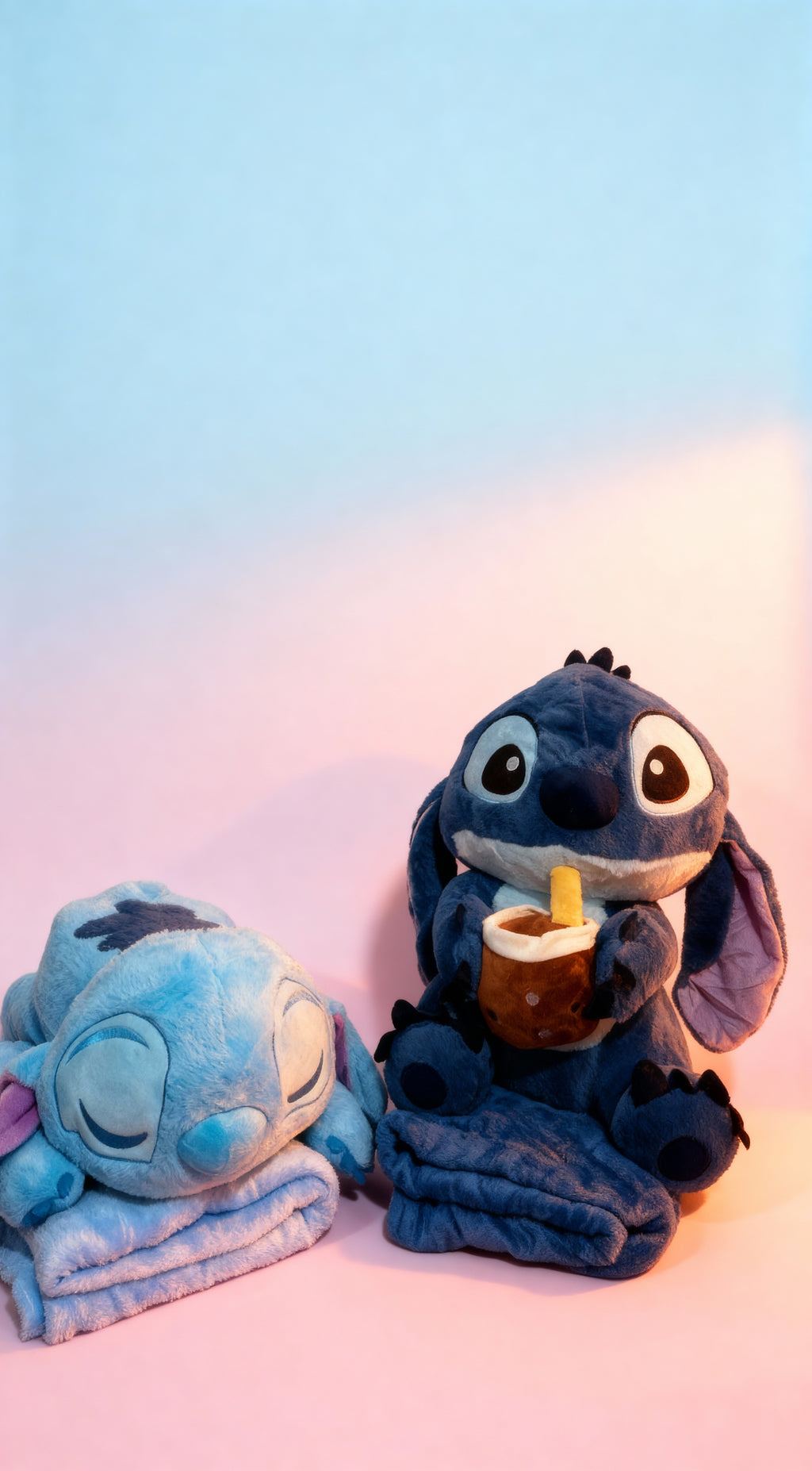Stitch plišana igračka sa mekanim ćebencetom
