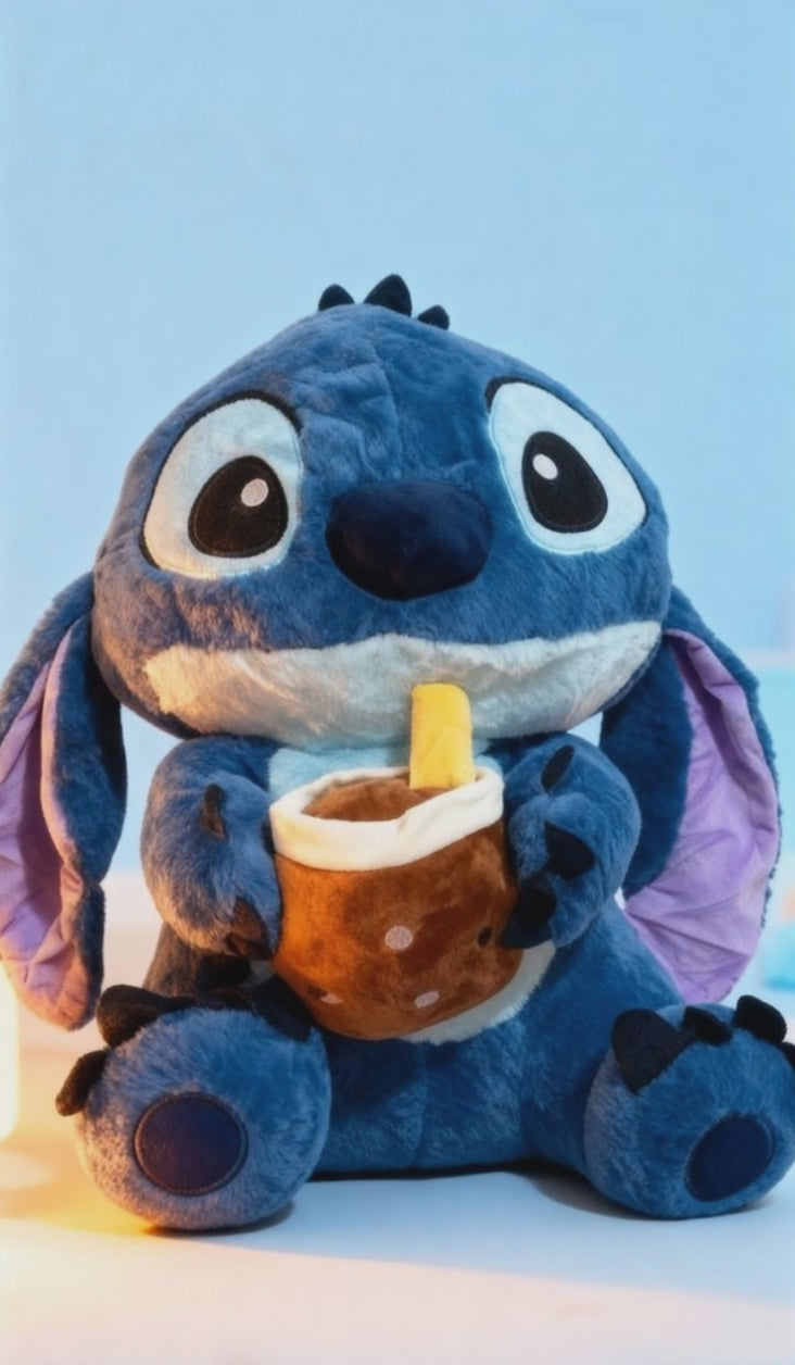 Stitch plišana igračka sa mekanim ćebencetom